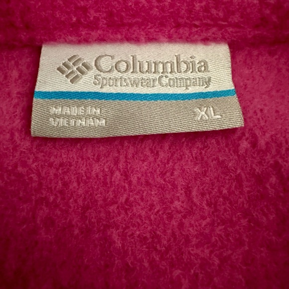 Columbia Fleece Zip Up Jacket - Picture 4 of 4